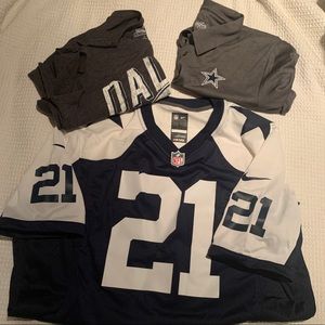 Lot of Dallas Cowboys tops